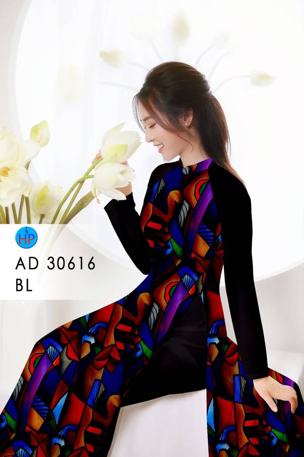 Vải Áo Dài Hoa Văn AD 30616 41